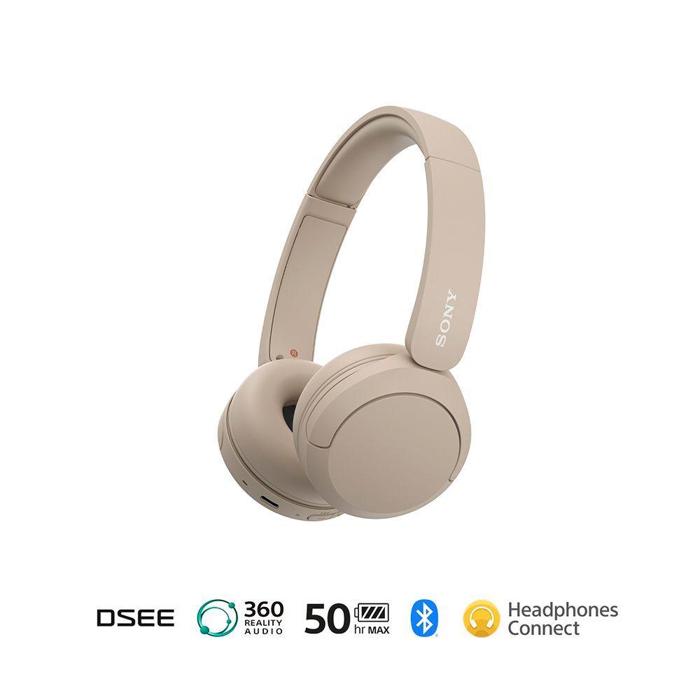 Audífonos inalámbricos WH-CH520 Crema-2