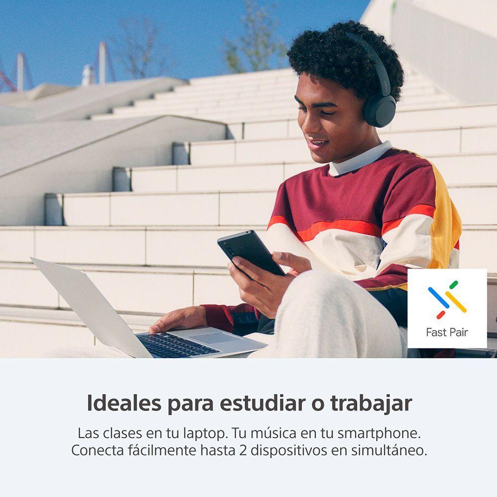Audífonos inalámbricos WH-CH520 Crema-5