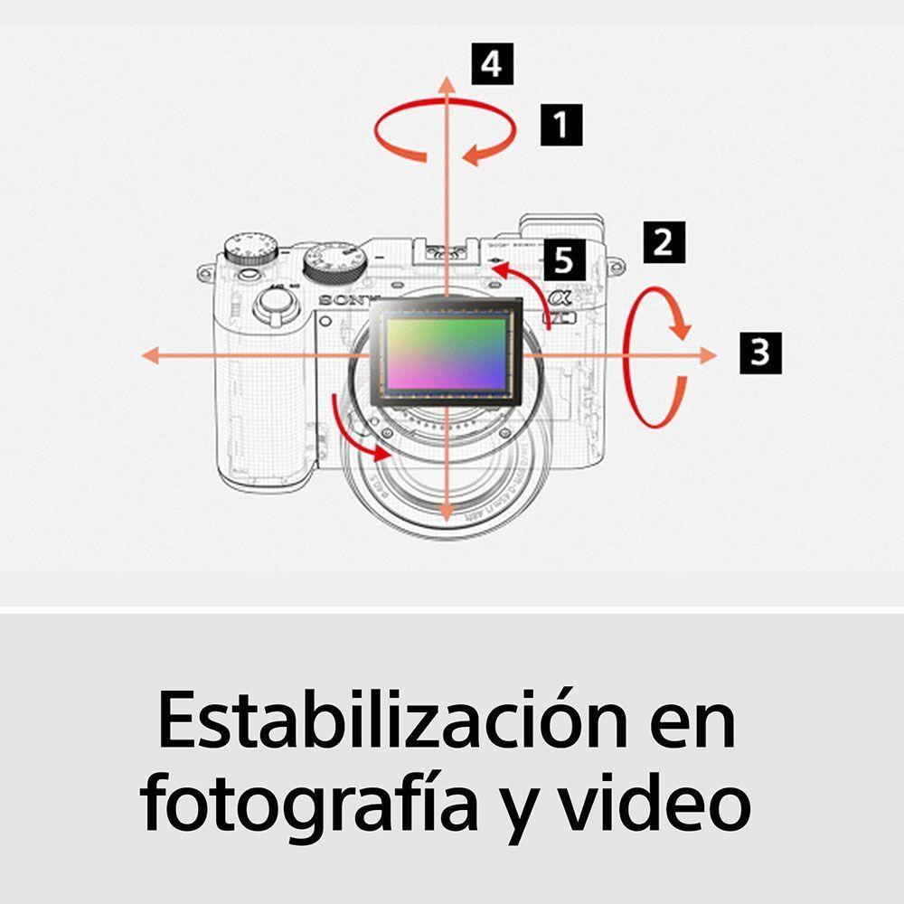 Cámara Profesional ILCE-7C Silver-2