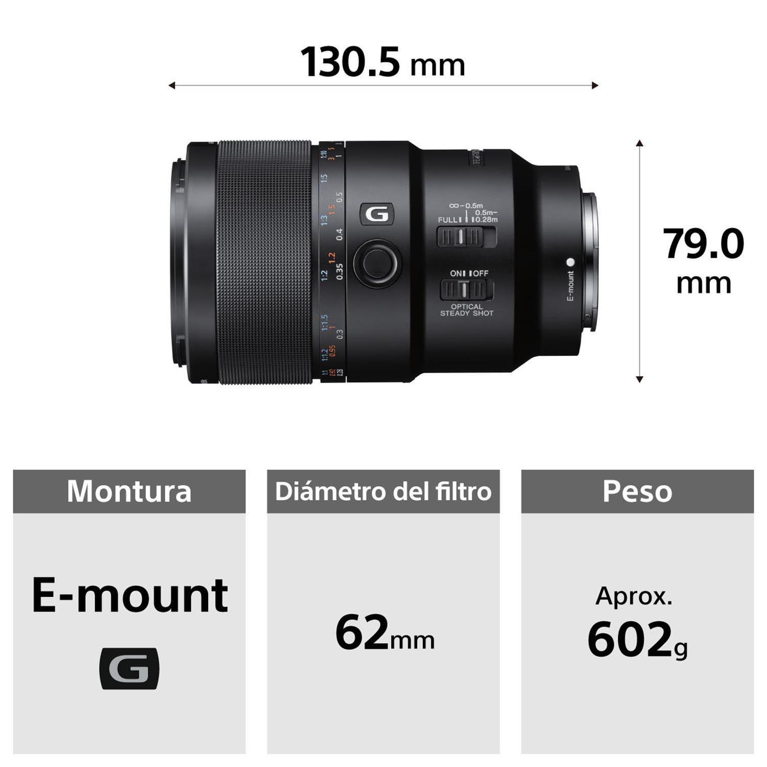 Lente Montura E SEL90M28G-2