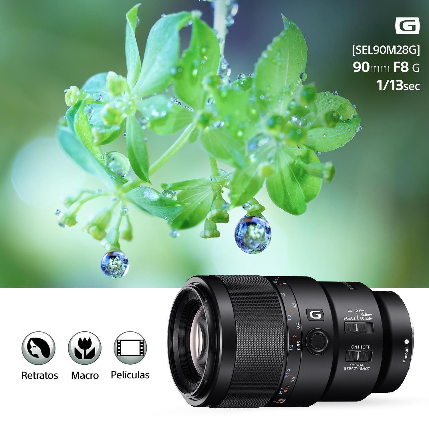 Lente Montura E SEL90M28G-4