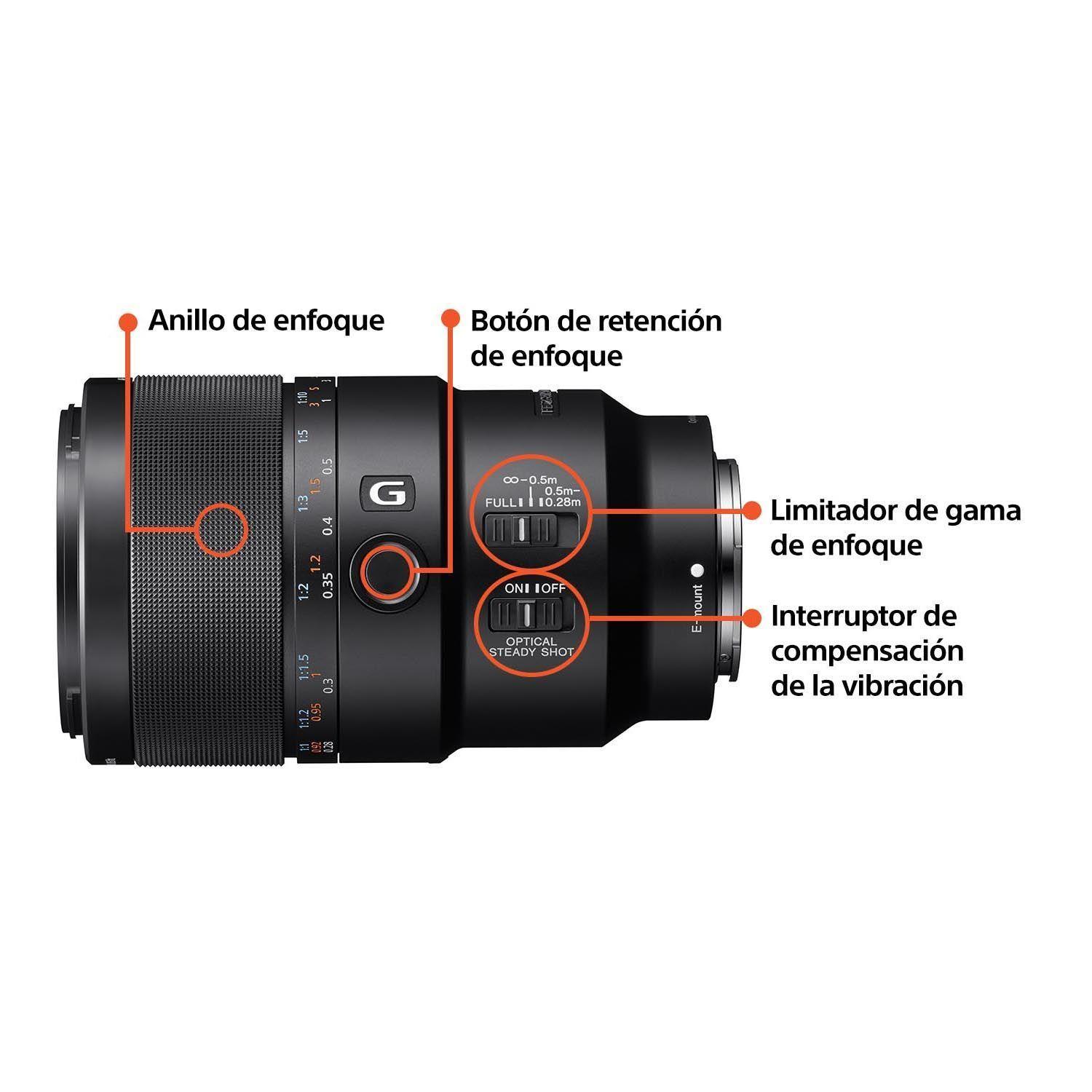 Lente Montura E SEL90M28G-3
