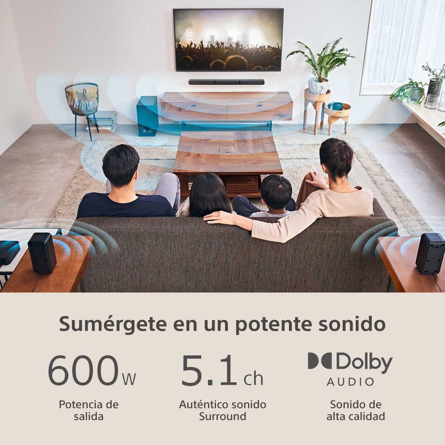 Soundbar de 5.1 Canales HT-S40R-4