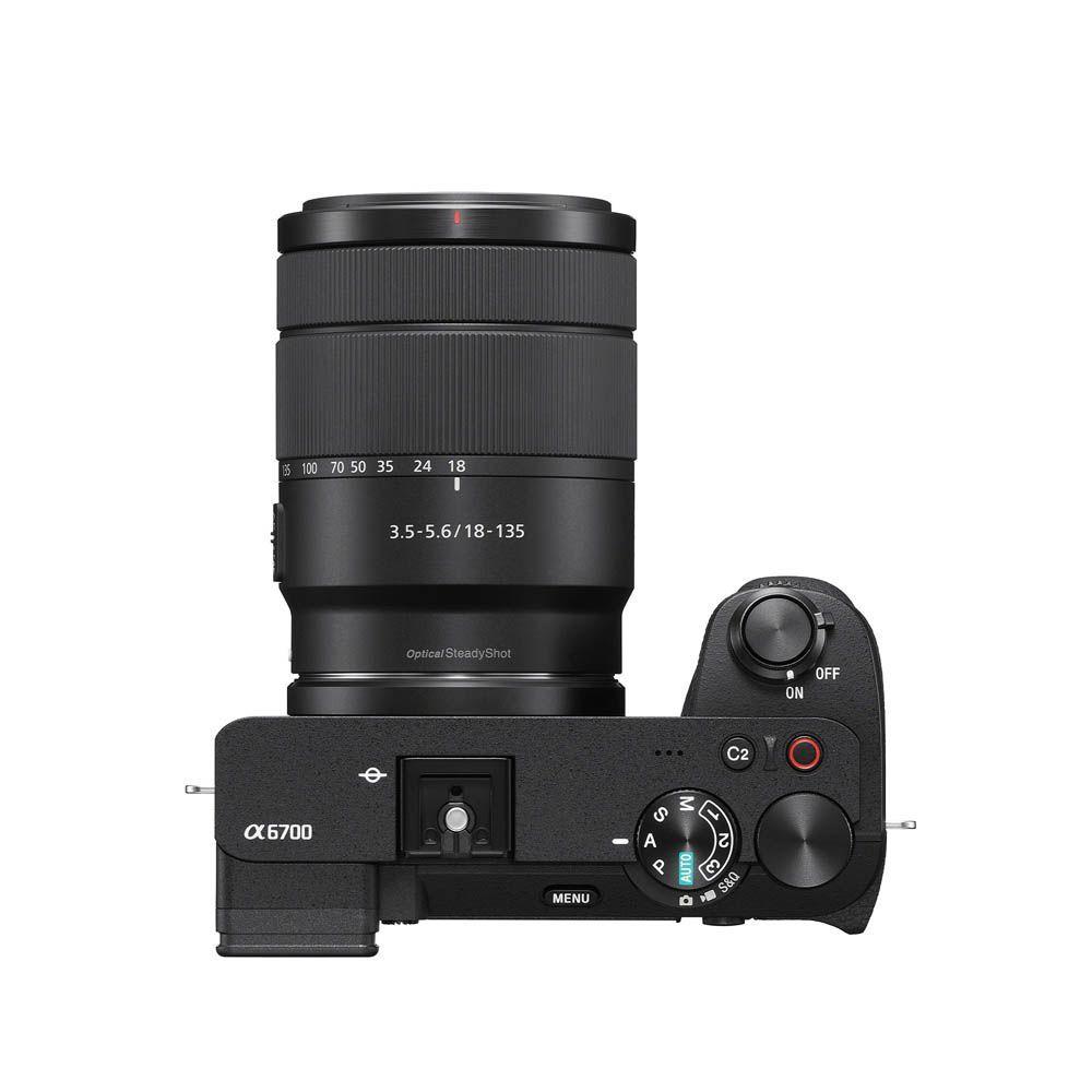 Cámara APS-C a6700 premium con montura E-3
