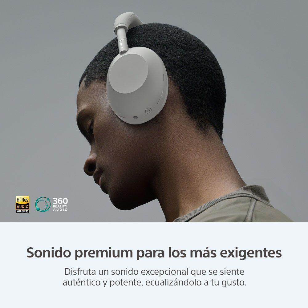  Audífonos inalámbricos con noise cancelling WH-1000XM6 Silver-3