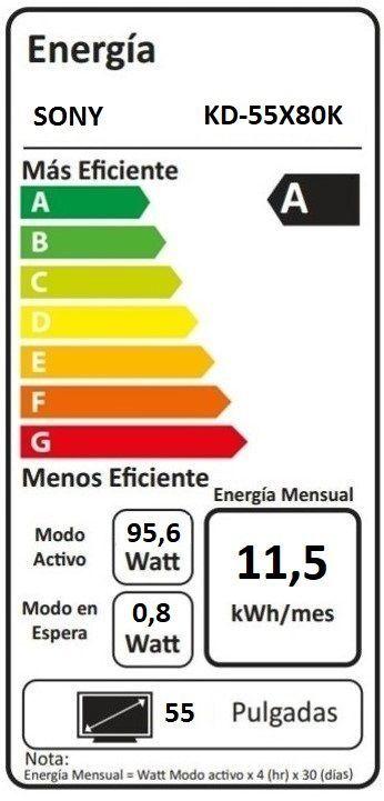 LED Smart TV 55' 4K Ultra HD Google TV KD-55X80K -6