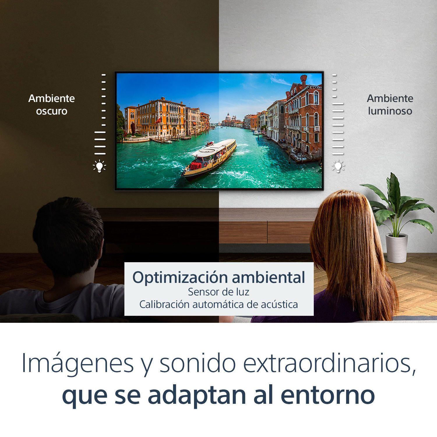 LED Smart TV 65' 4K Ultra HD Google TV KD-65X80K -7