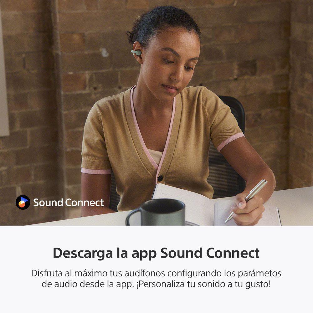 Audifonos inalambricos LinkBuds Clip Verde-4