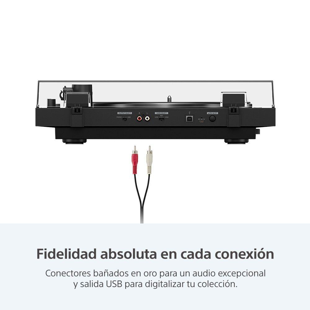 Tocadiscos Bluetooth sonido de alta calidad Sony PS-LX5BT -4