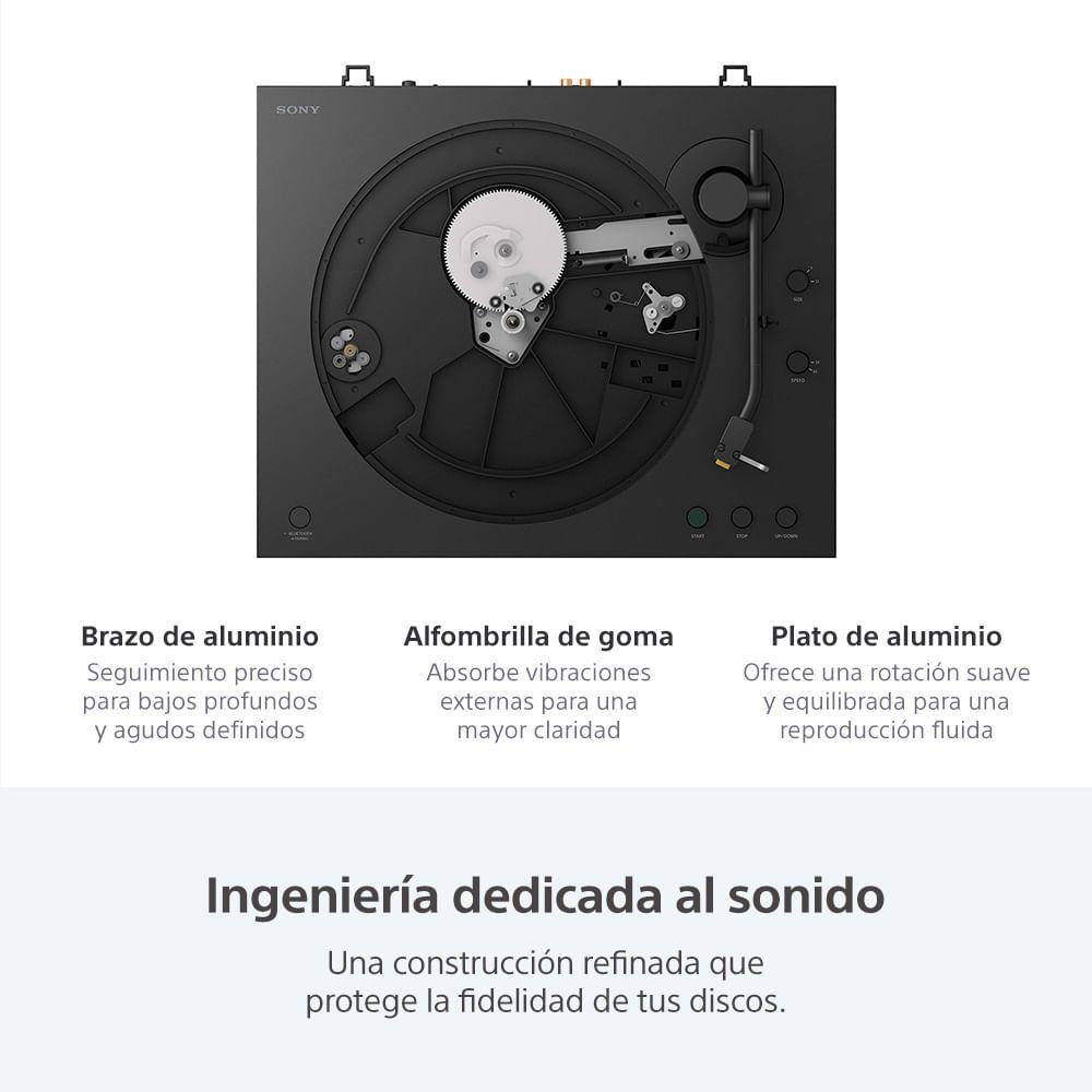 Tocadiscos Bluetooth sonido de alta calidad Sony PS-LX5BT -8