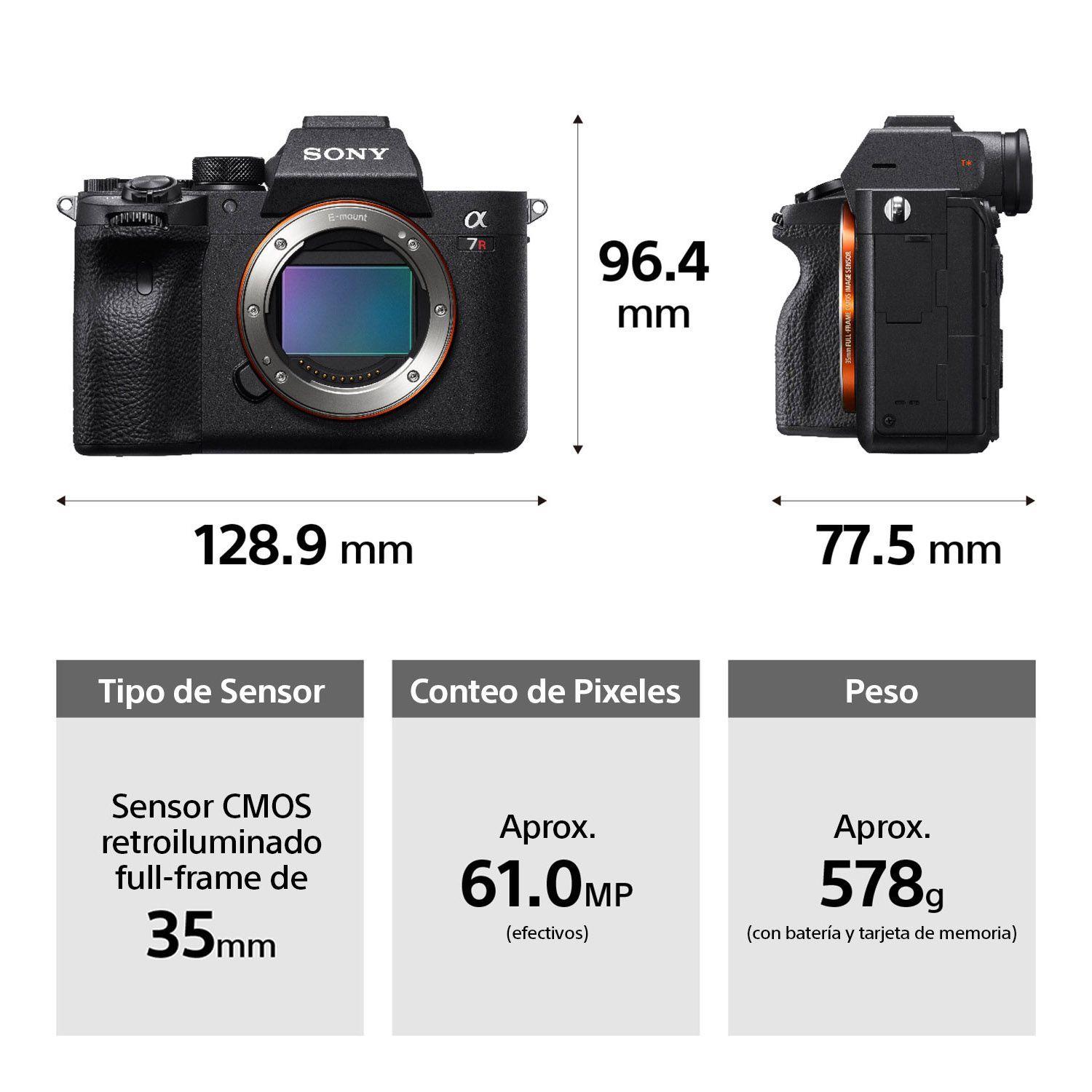 Cámara full-frame Alpha 7R IV de 35 mm y 61 MP-2