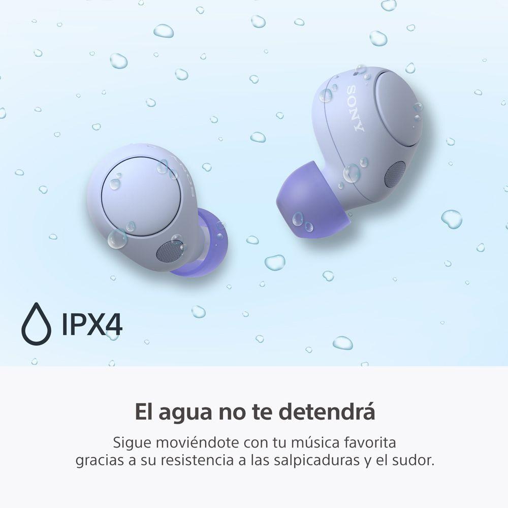 Audífonos inalámbricos noise cancelling WF-C700N Morado-4