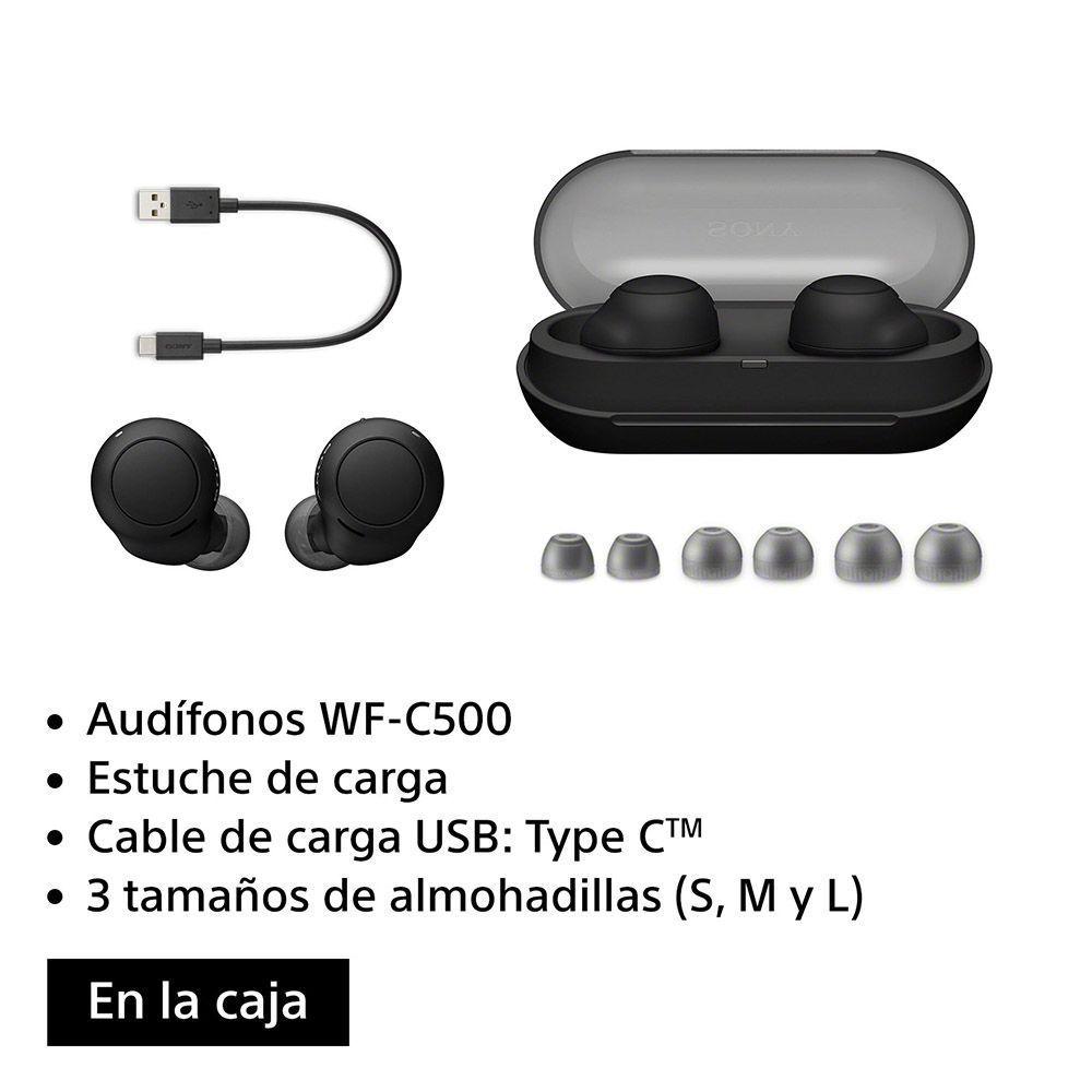 Audífonos True Wireless WF-C500 Negro-1