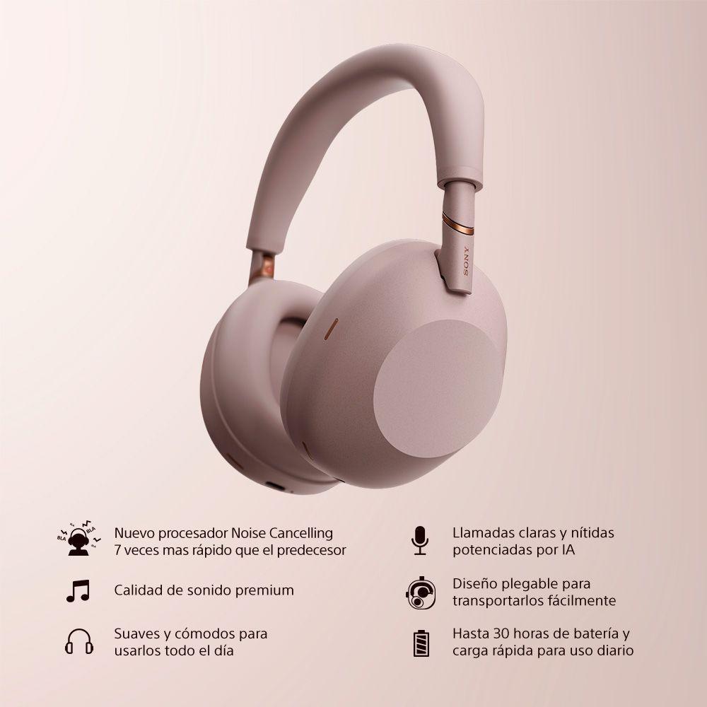 Audifonos Bluetooth Noise Cancelling WH 1000XM6 Rosado Sony-2