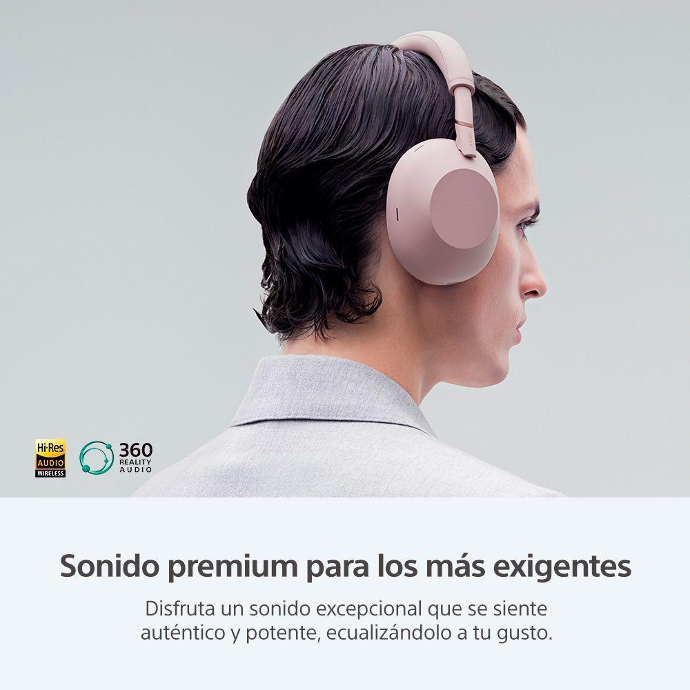 Audifonos Bluetooth Noise Cancelling WH 1000XM6 Rosado Sony-4