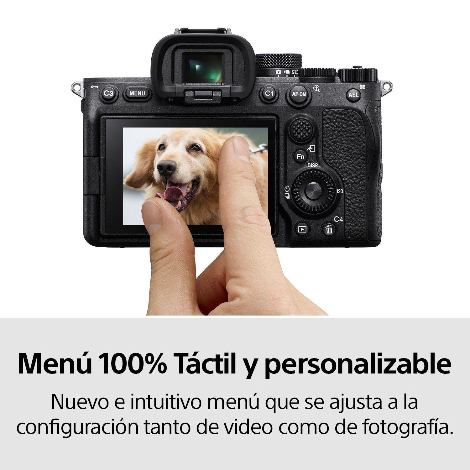 Cámara Profesional Mirrorless ILCE-7M4-2