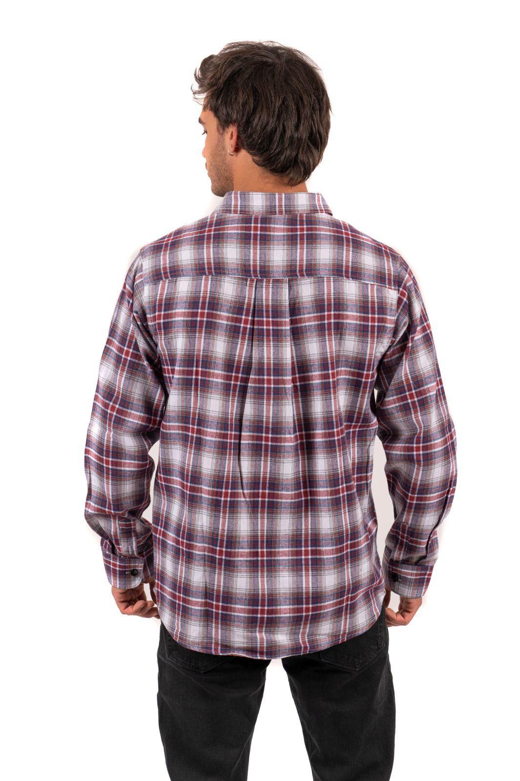Camisa Leñadora roja Local crew-4