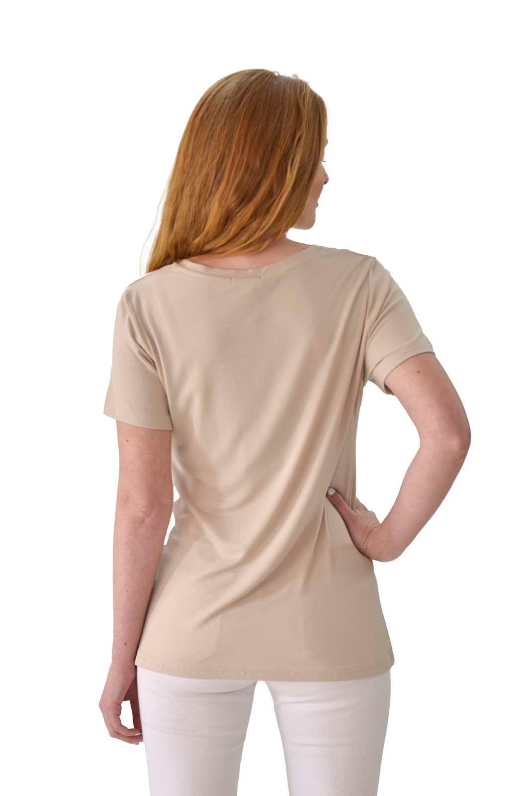 Polera corazones beige Alexandra Cid-2