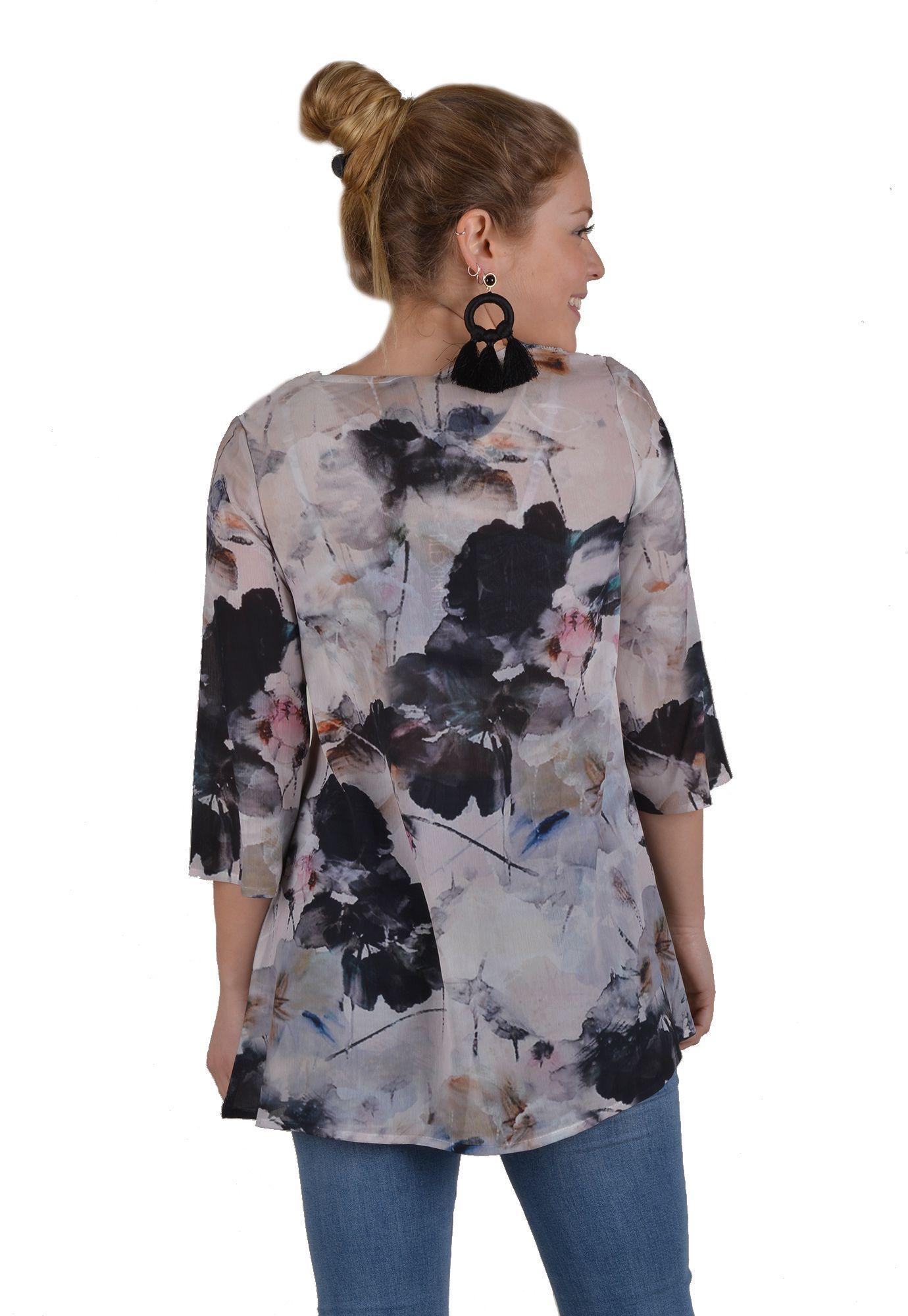 Bluson Flores Malva Alexandra Cid-2