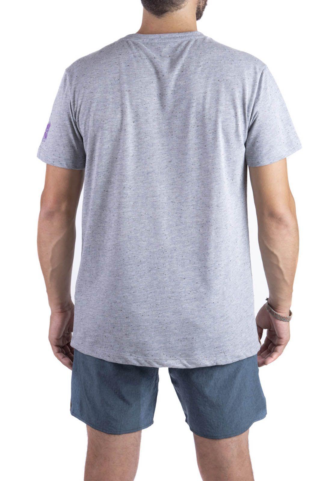 Polera Material Reciclado 2do Pegue Gris Local Crew-4