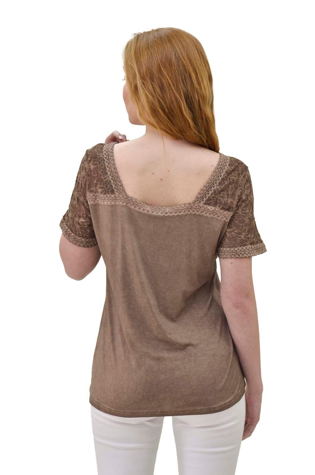 Polera aplicacion encaje kaky Alexandra Cid-2