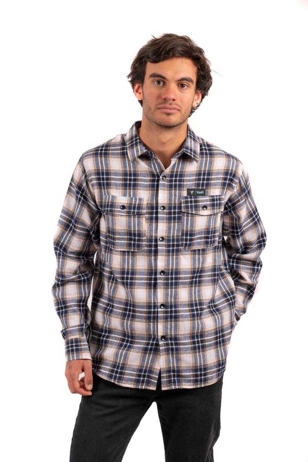 Camisa Leñadora azul Local crew-0