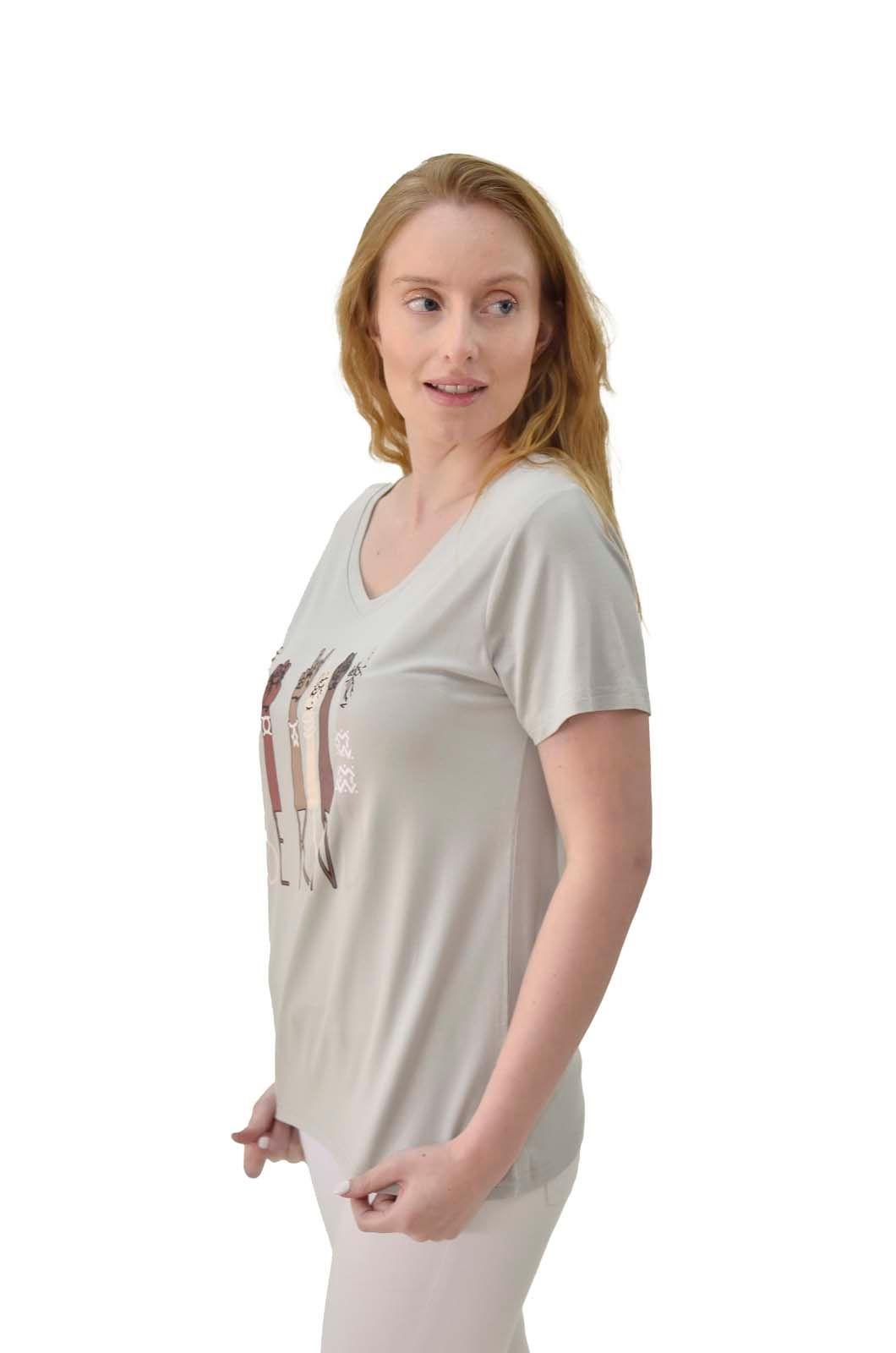 Polera simbolos verde Alexandra Cid-2