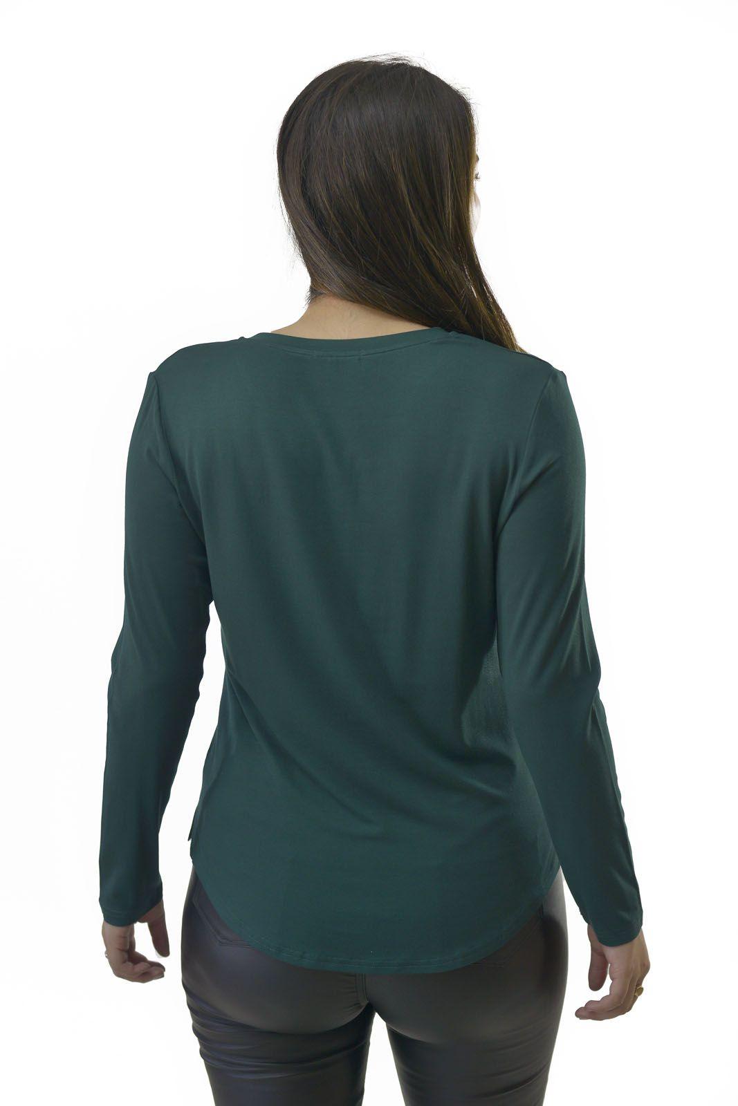 Polera Broches Verde Alexandra Cid-2