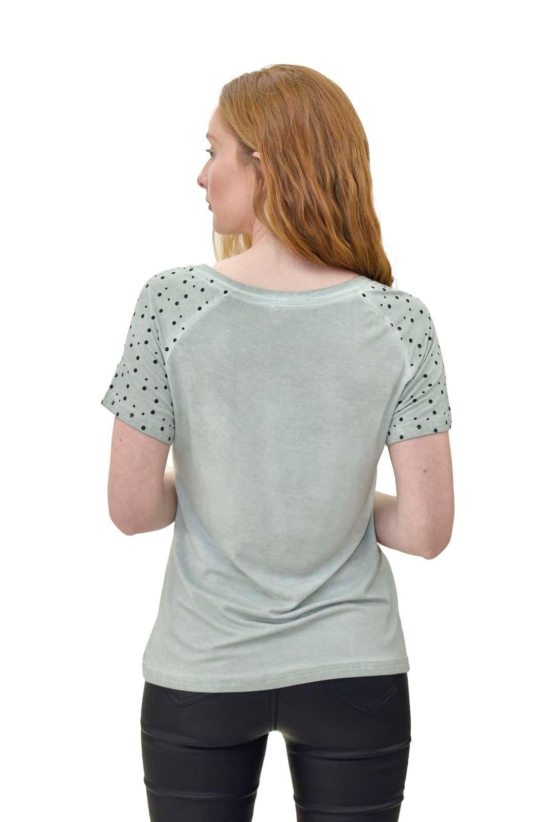 Polera corazon verde Alexandra Cid-2