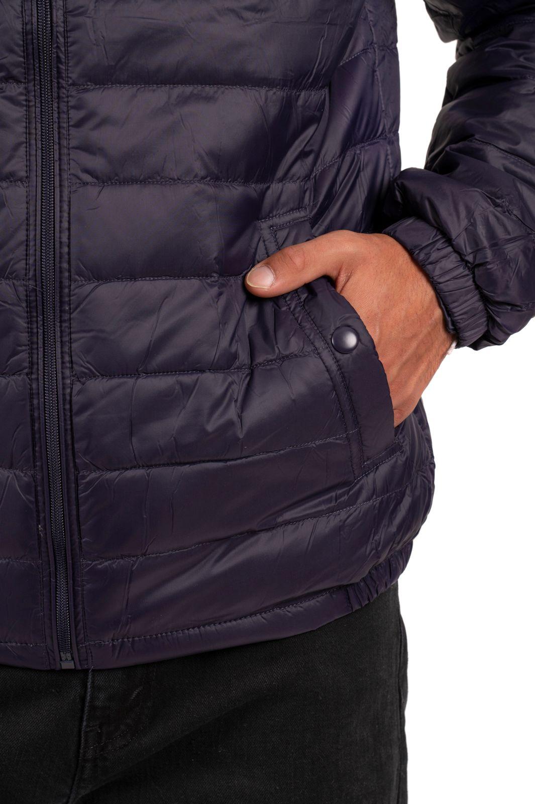 Parka Down Hombre S/g Negro Local Crew-3