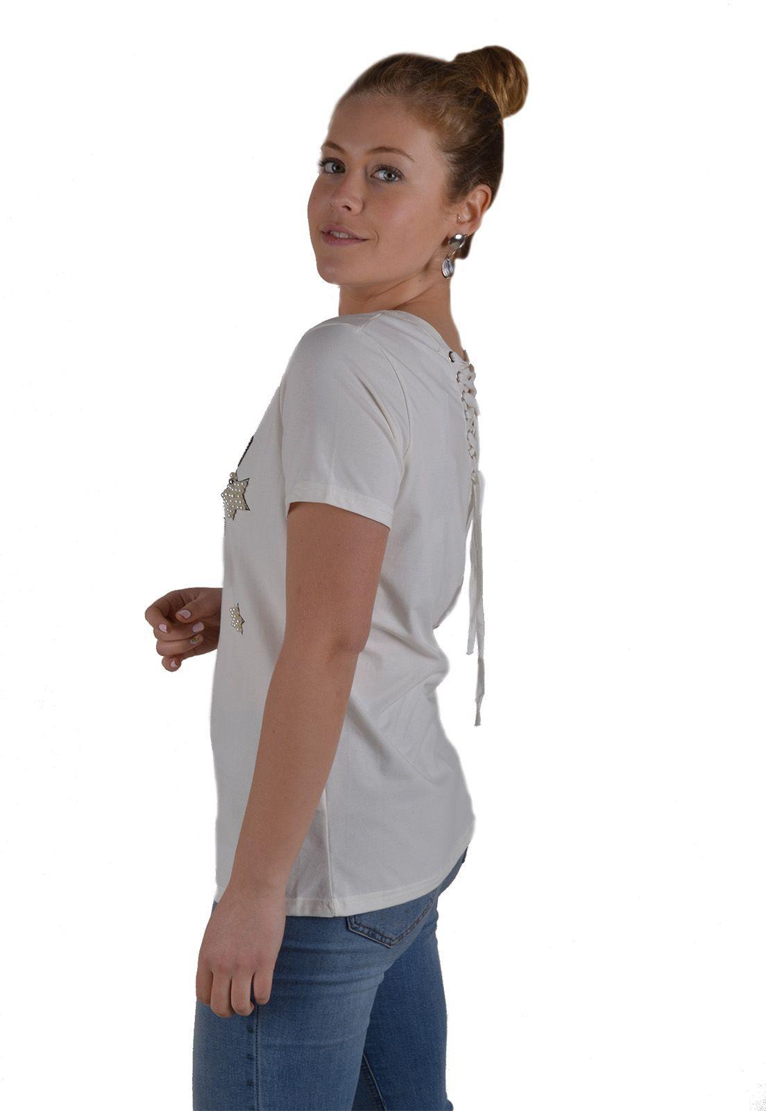 Polera Estrellas Blanco Alexandra Cid-2