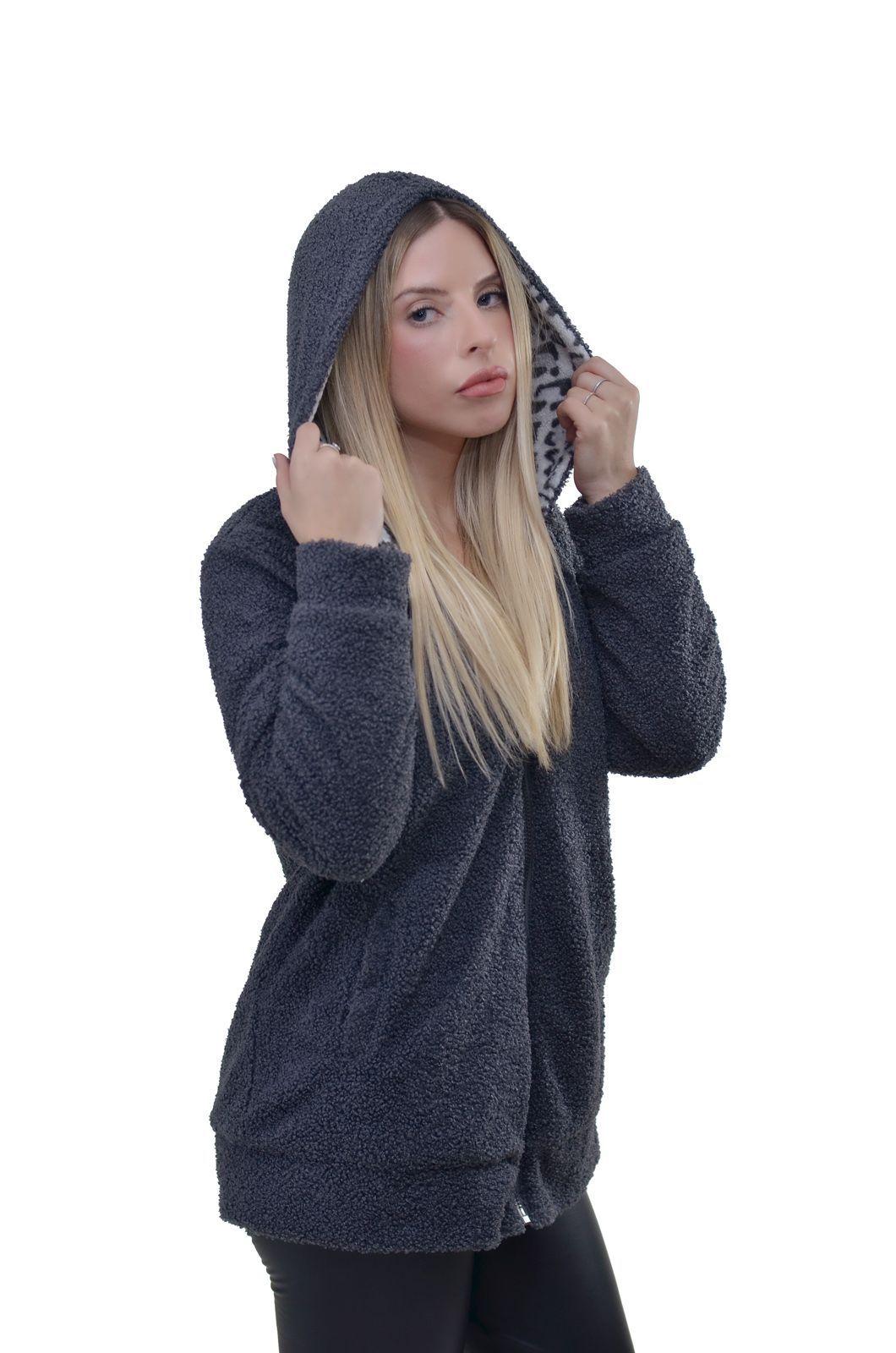 Chaqueta Mutton Doble Gris Alexandra Cid-2