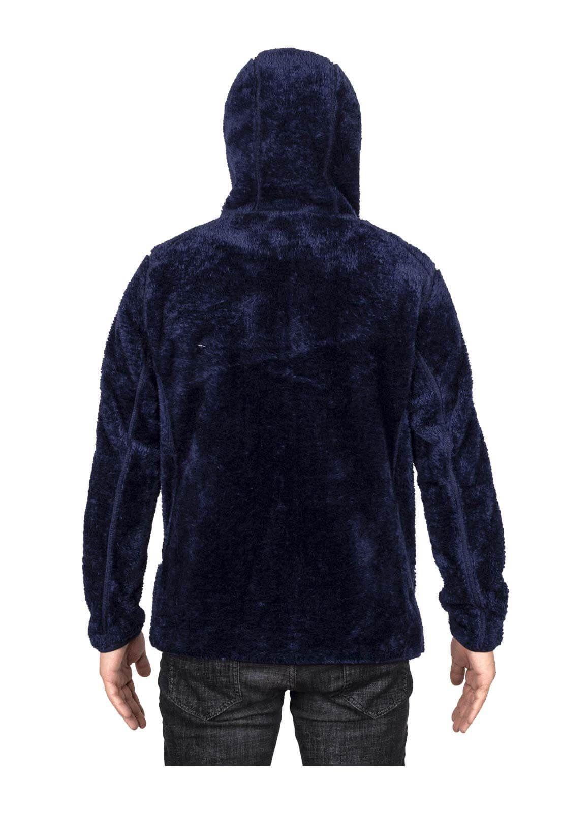 Polar Reversible Hombre Hoodie Azul Local Crew-1