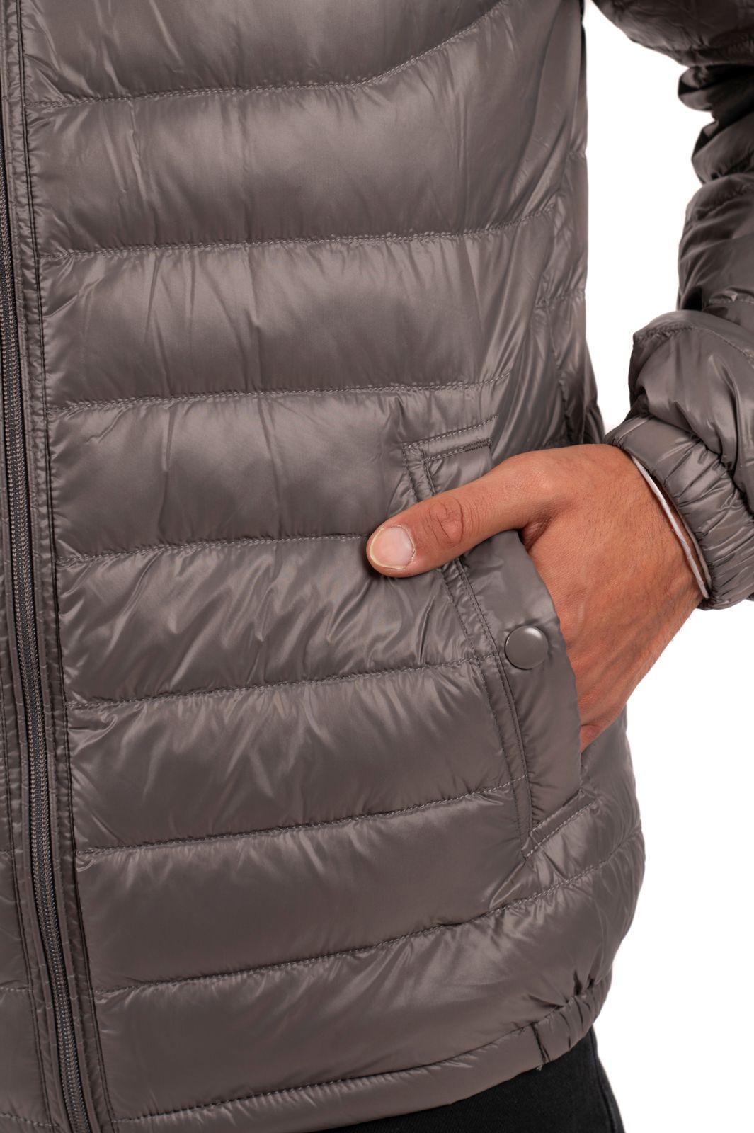 Parka Down Hombre S/g Gris Local crew-2