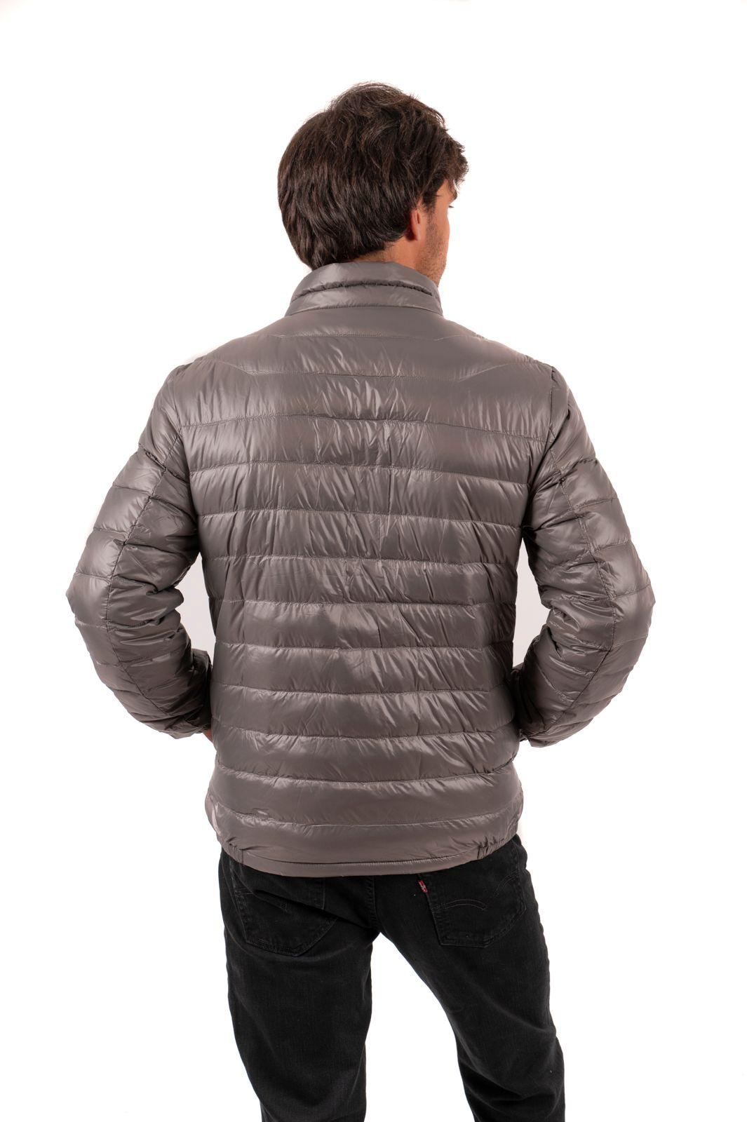 Parka Down Hombre S/g Gris Local crew-3