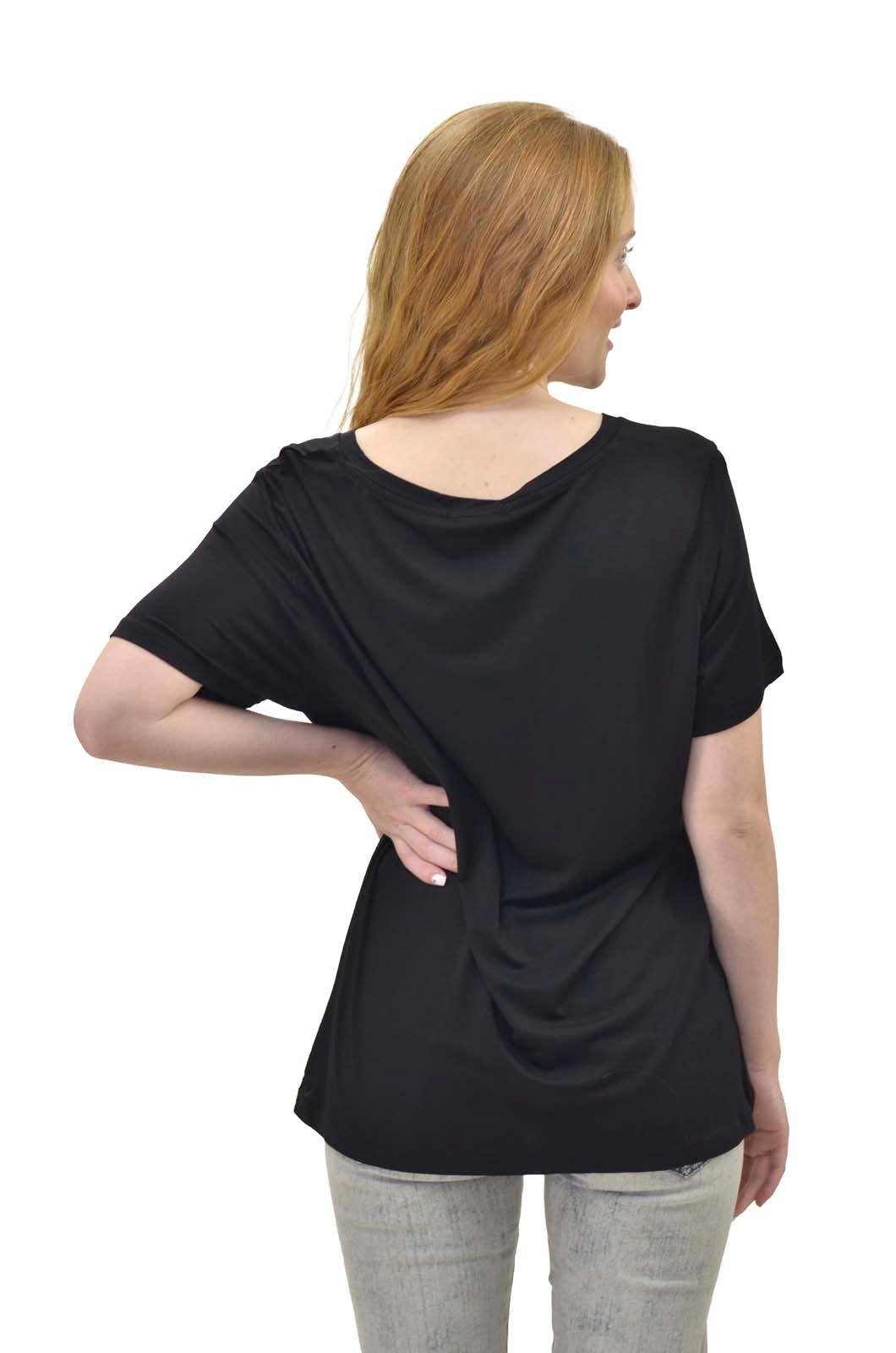 Polera fashion negro Alexandra Cid-2