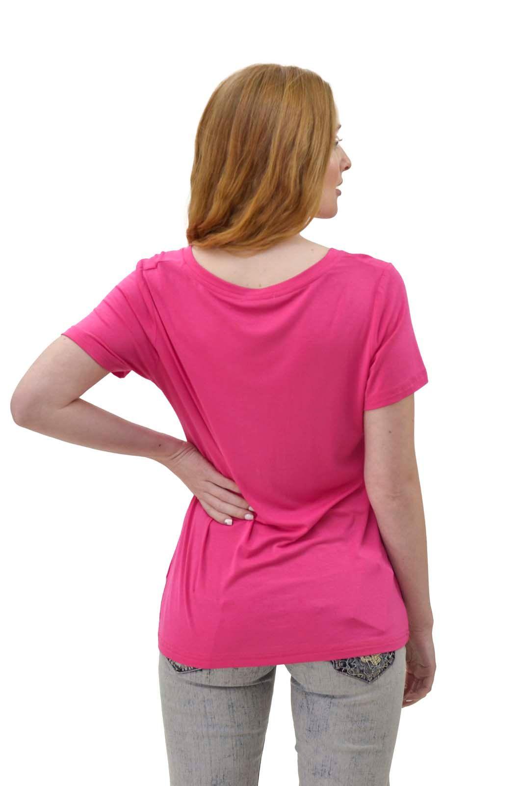Polera sublimada fucsia Alexandra Cid-2