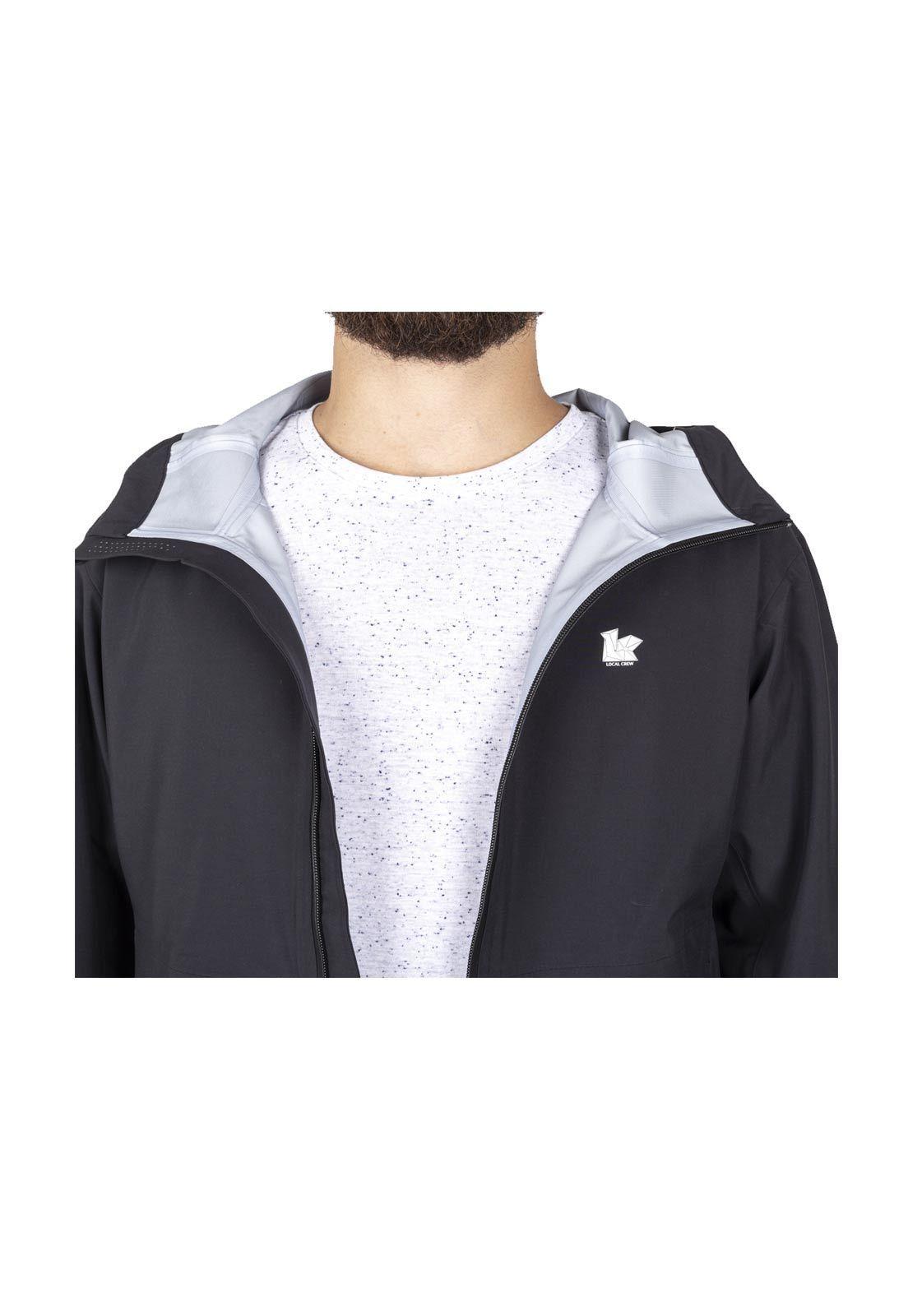 Impermeable Hombre Gore-tex Negro Local Crew-1