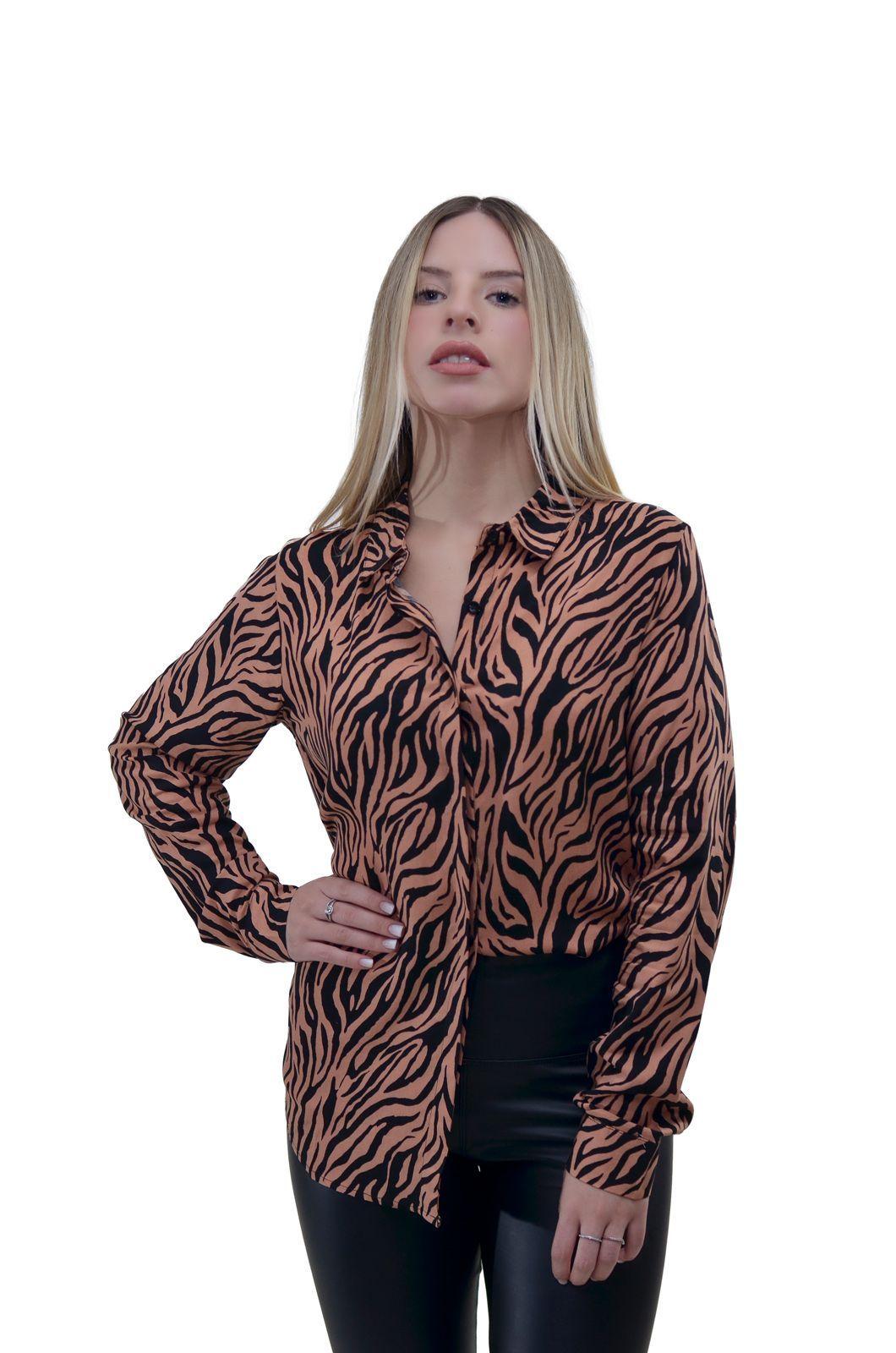 Blusa Cebra Terracota Alexandra Cid-2
