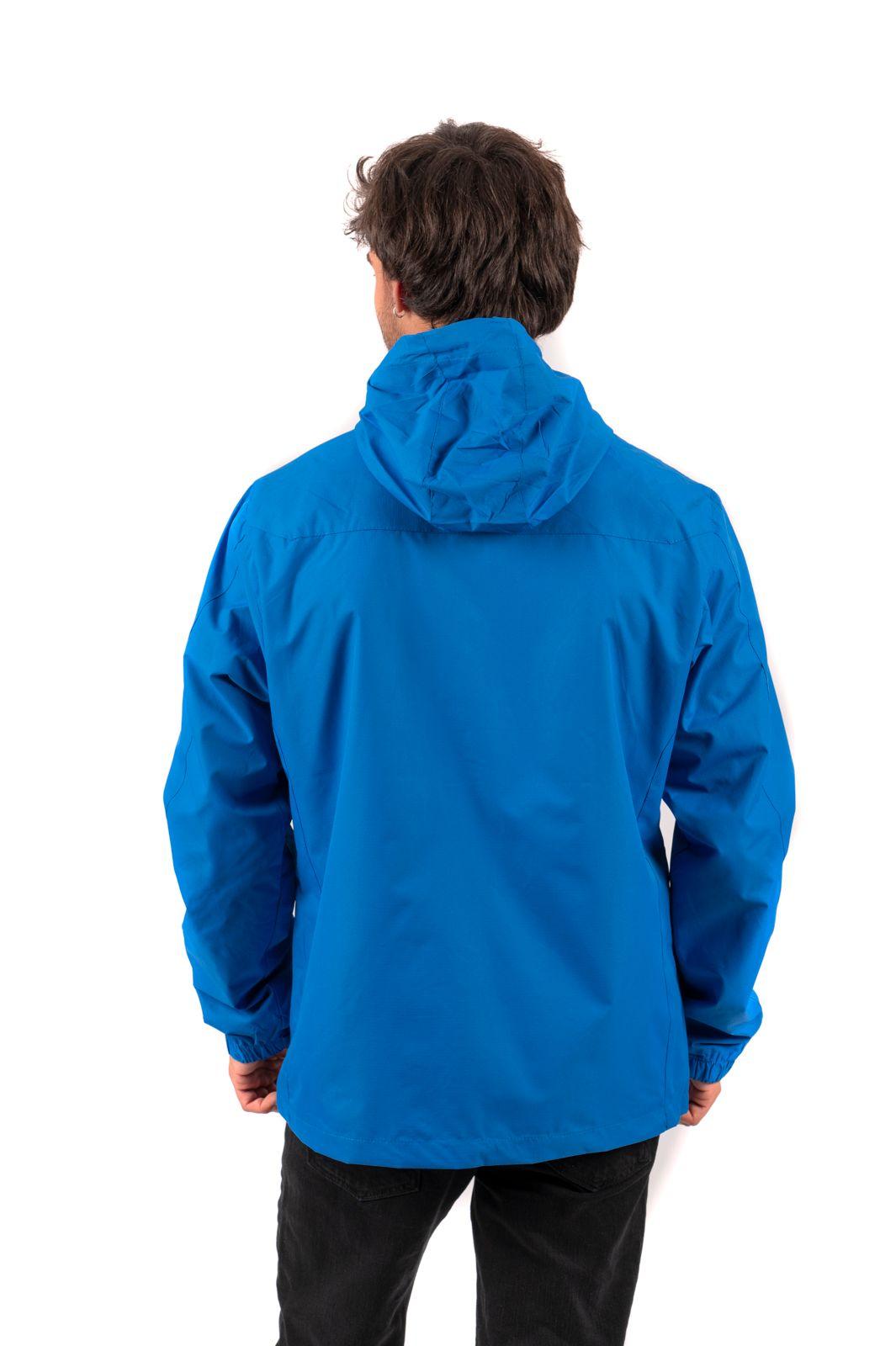 Impermeable Hombre Azul Local crew-1