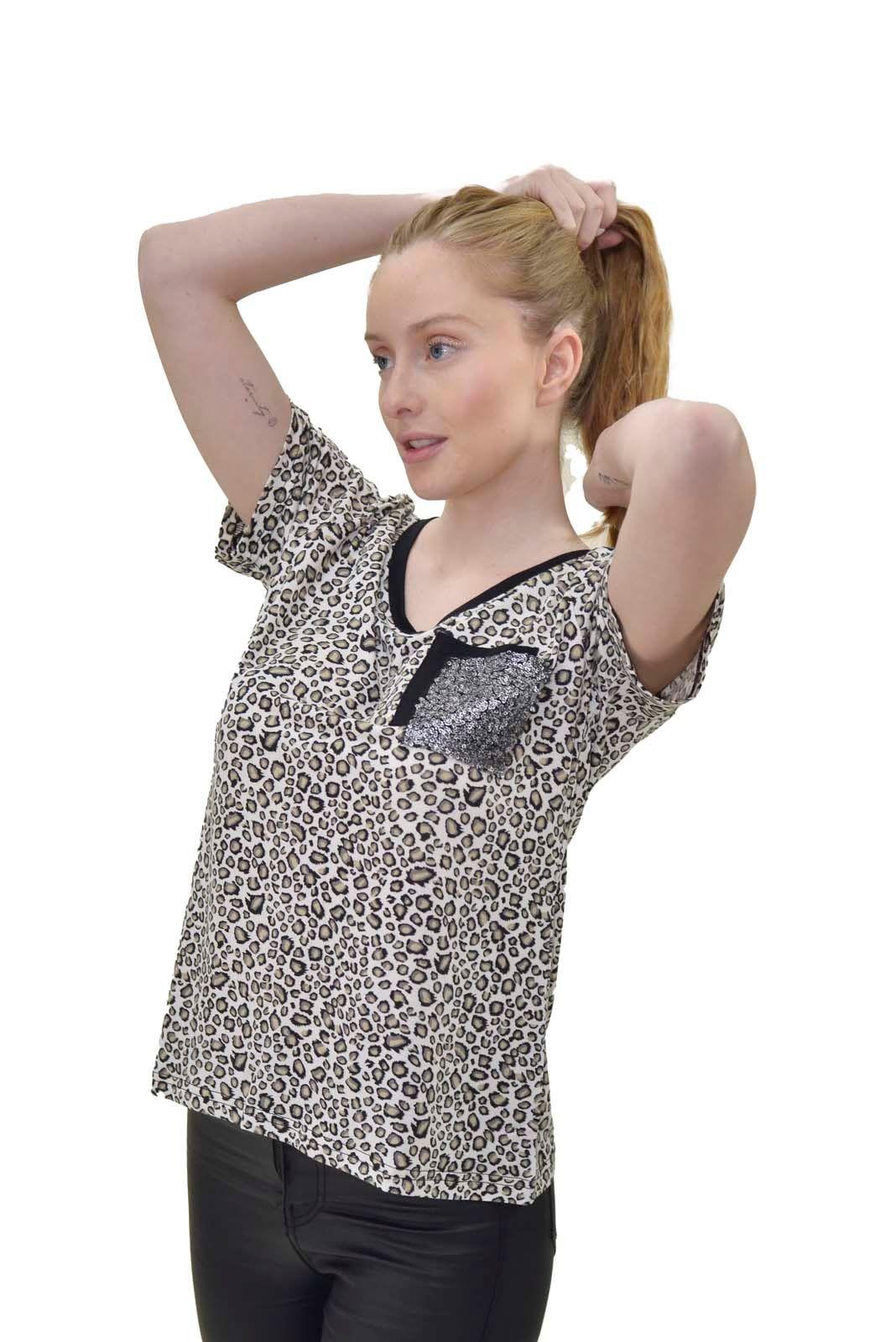 Polera animal negro Alexandra Cid-1