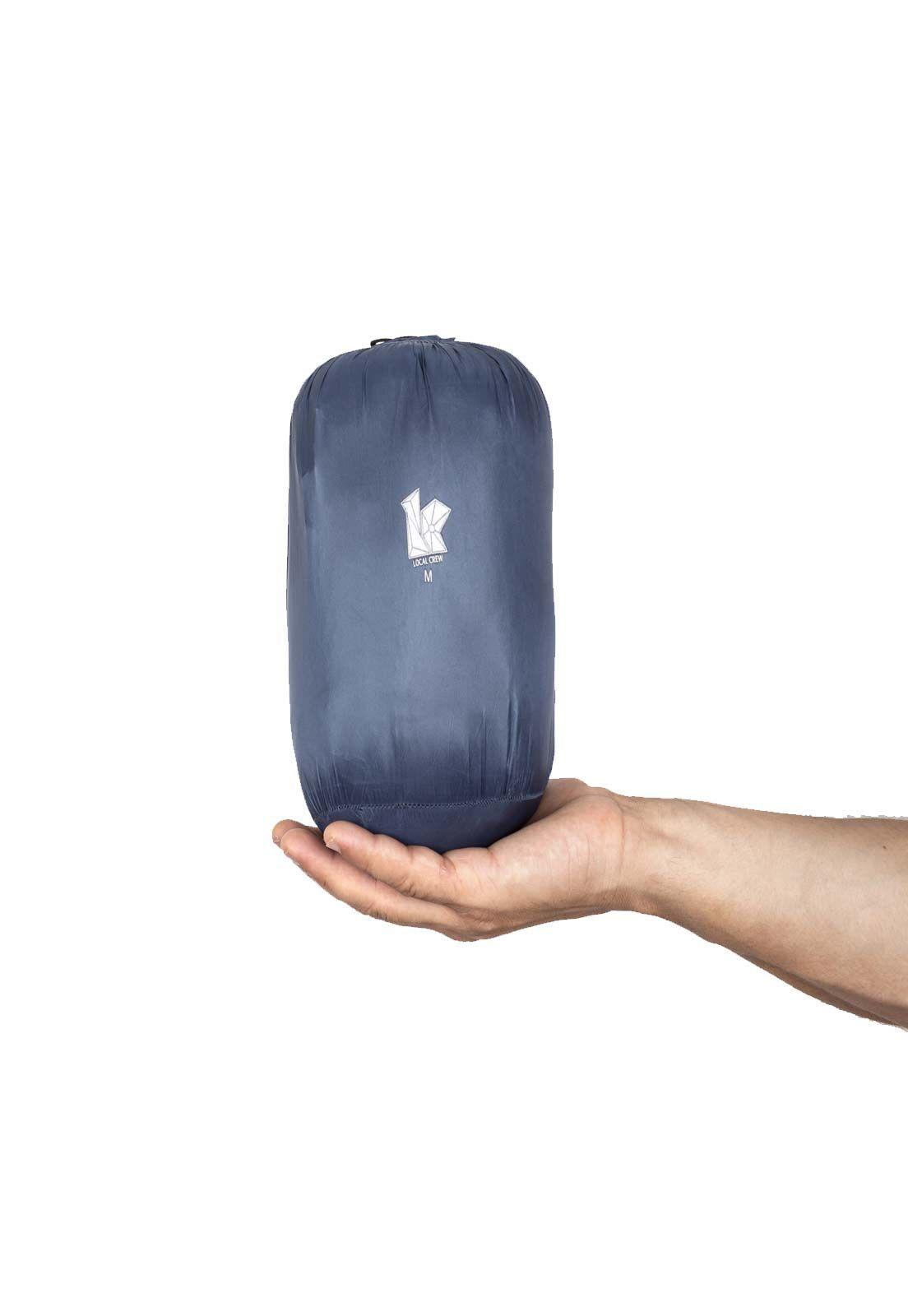 Parca Down Jacket Hombre Hoodie Azul Local Crew-3