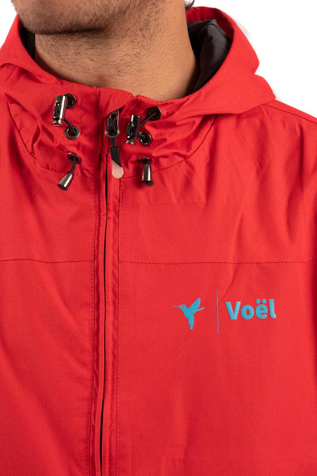 Impermeable Hombre Rojo Local crew-3