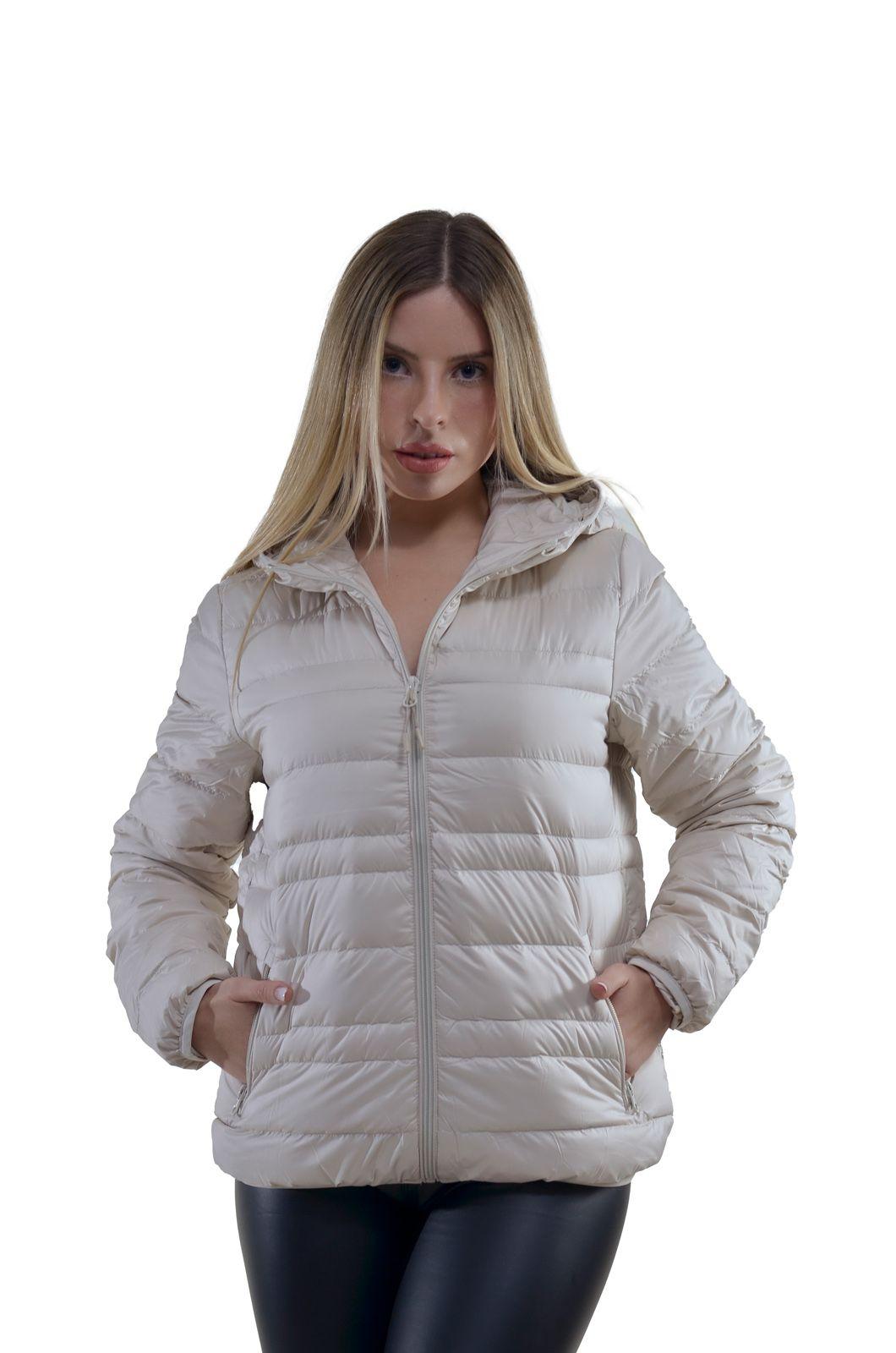 Parka Down Gorro Mujer-0