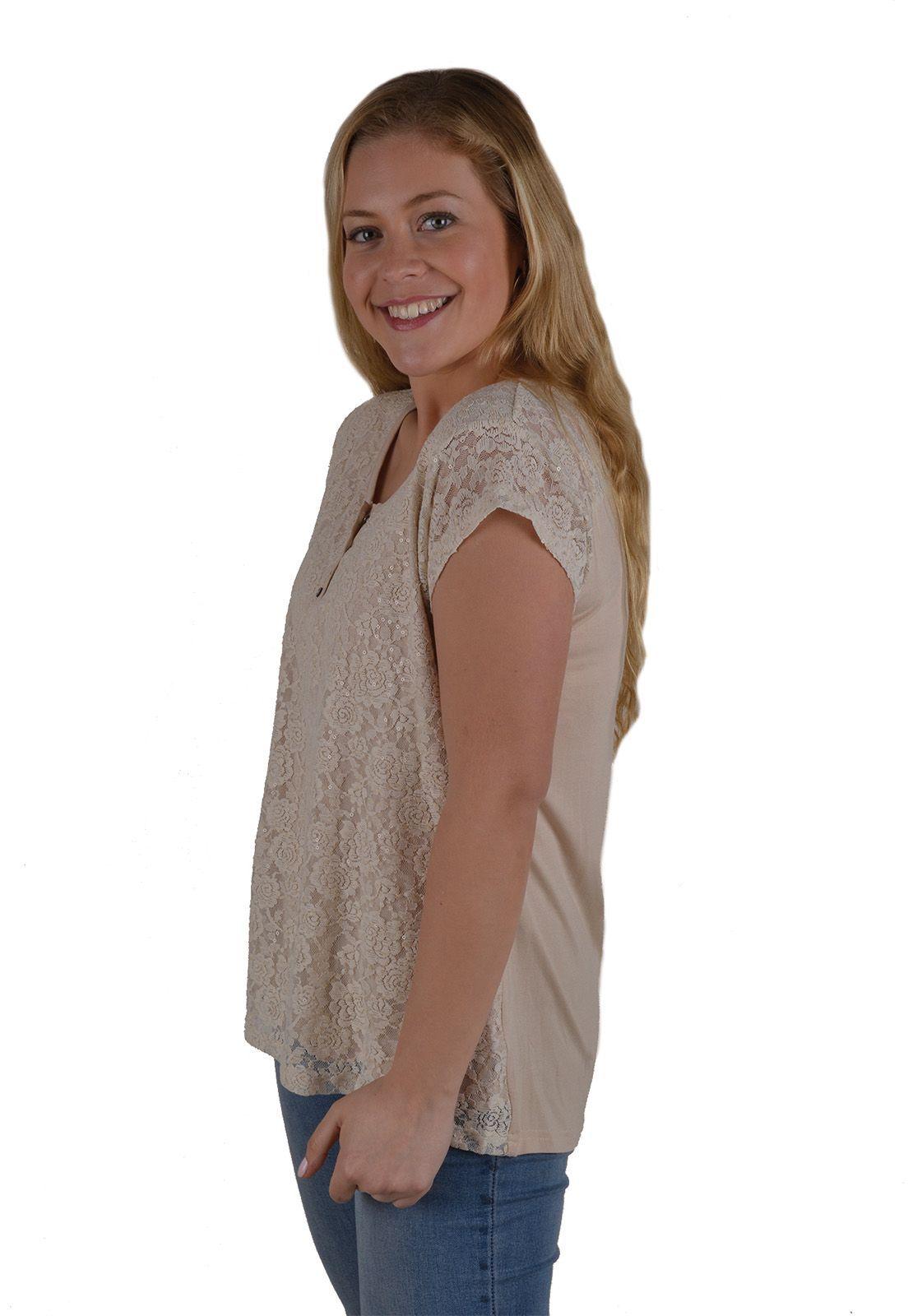 Polera Tejida Beige Alexandra Cid-2