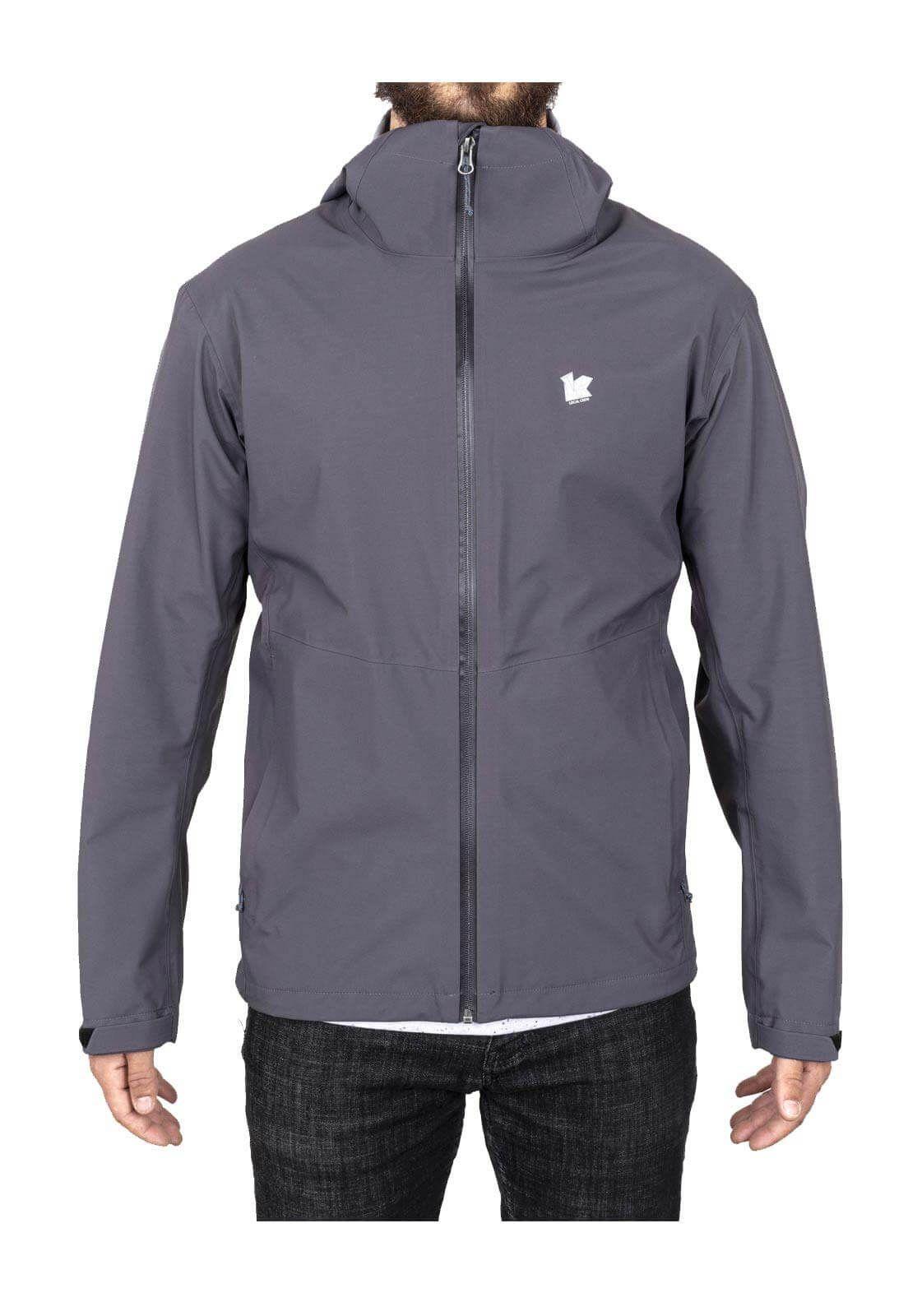 Impermeable Hombre Gore-tex Gris Local Crew-0