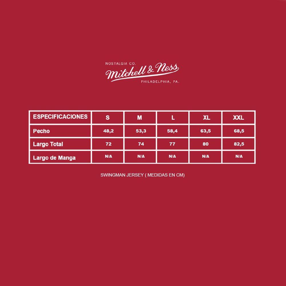 Polera Nba Marble 1997 Dennis Rodman Mitchell And Ness-5