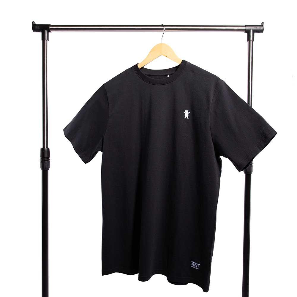 Polera Hombre Grizzly Griptape Embroidered Og Bear Negro-3