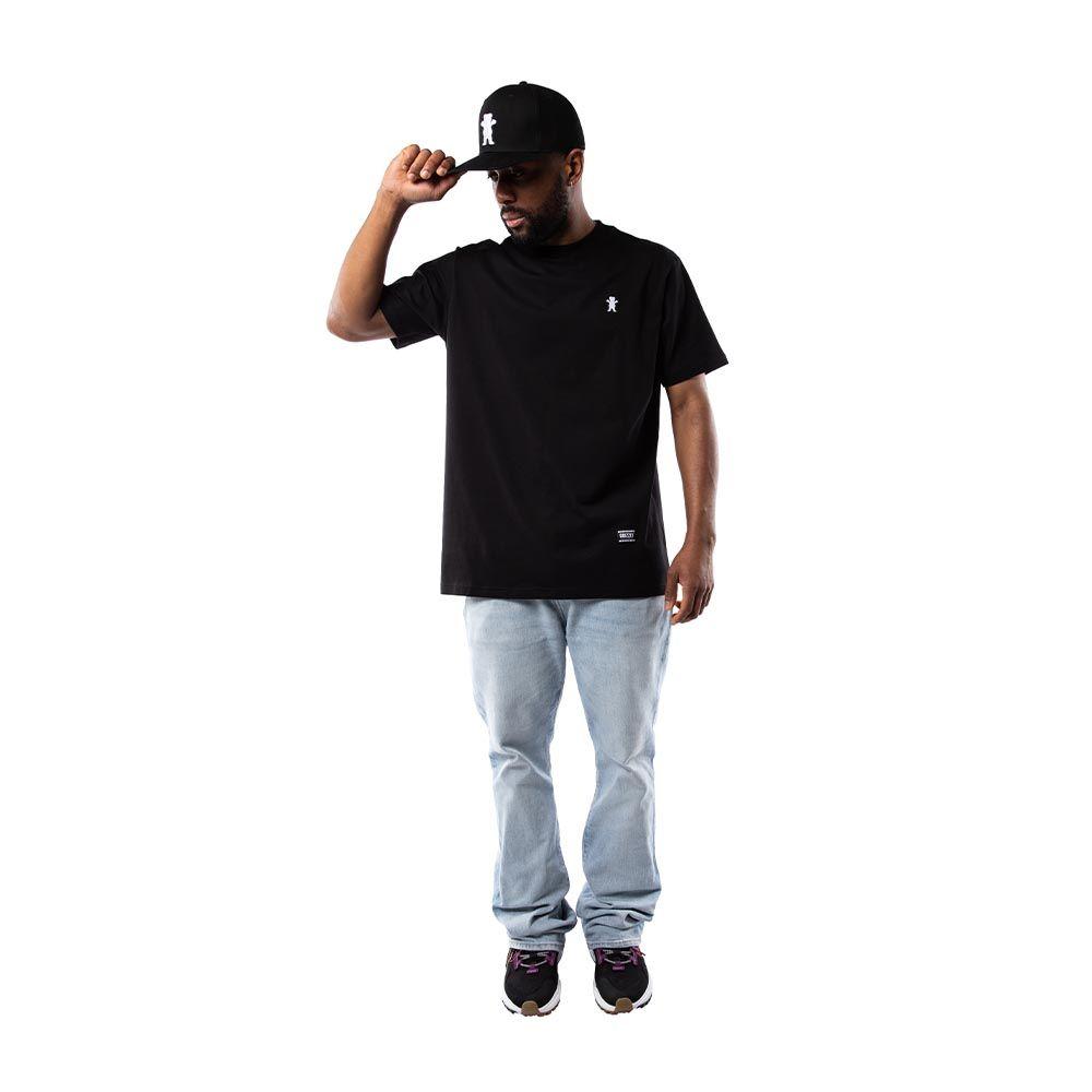 Polera Hombre Grizzly Griptape Embroidered OG Bear Negro-6