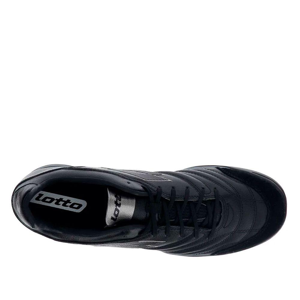 Zapato Baby Futbol Hombre Lotto - Stadio 300 II TF Negro-4